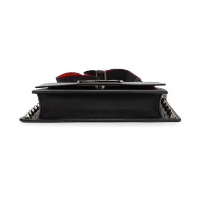 Pre-owned Christian Louboutin Black Leather Shoulder Bag ()