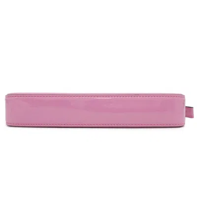 Pre-owned Christian Louboutin Pink Patent Leather Shoulder Bag ()