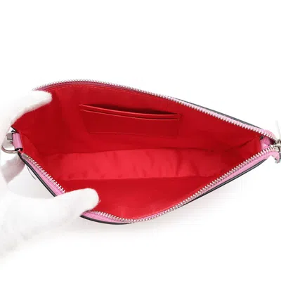 Pre-owned Christian Louboutin Pink Patent Leather Shoulder Bag ()