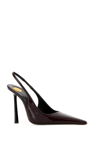 Saint Laurent Heeled Shoes In Brown