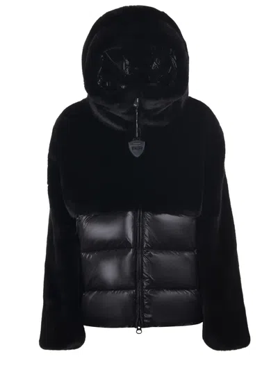 Blauer Usa Coats In Black