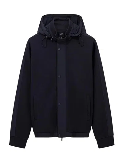 Armani Exchange Sweaters In Blue