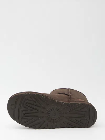 Ugg Classic Mini Ii Shearling Boots In Brown