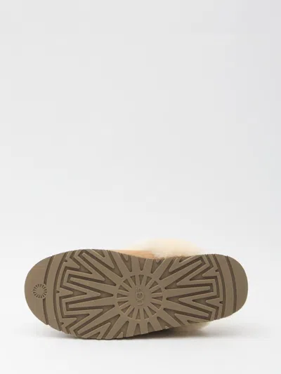 Ugg Disquette Flat Shoes Brown In Brown