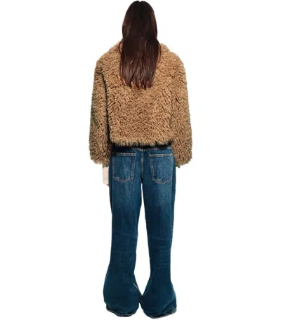 Stand Studio Zayle Toffee Jacket In Brown