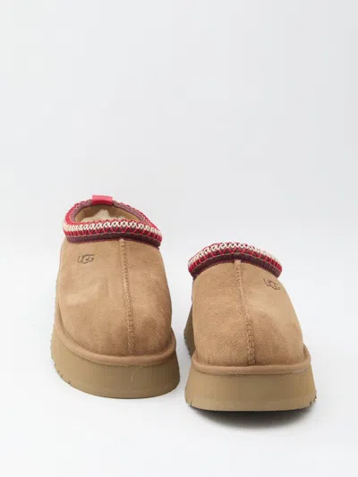 Ugg Tazz Ii Suede Flatform Mules In Multi