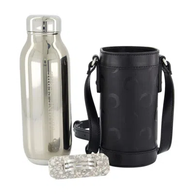Marine Serre Moon Bottle Holder In Black