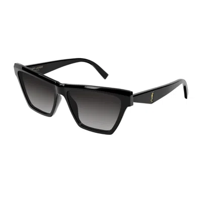 Saint Laurent Sl M103 Linea Monogram Sunglasses In Black