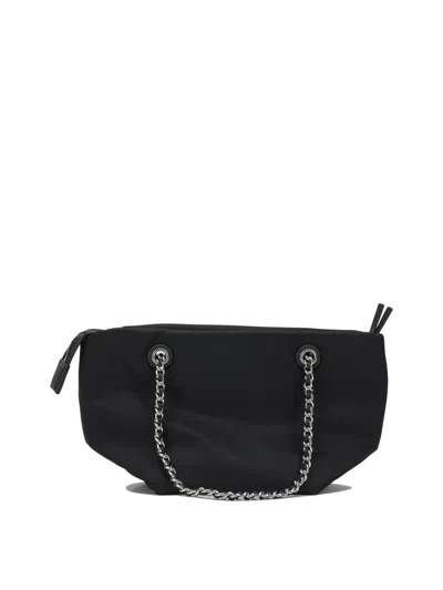 Tory Burch Ella Shoulder Bag With Chain Strap In Black