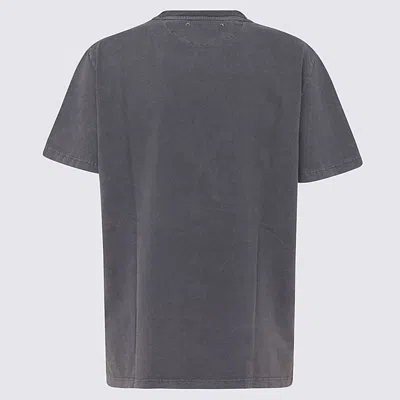 Golden Goose Grey Cotton T-shirt In Gray