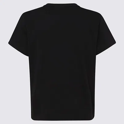 Alexander Wang Cotton Crew-neck T-shirt In Black