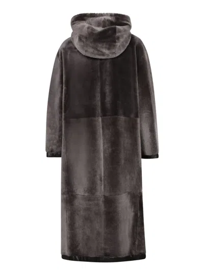 Giorgio Armani Coat In Gray