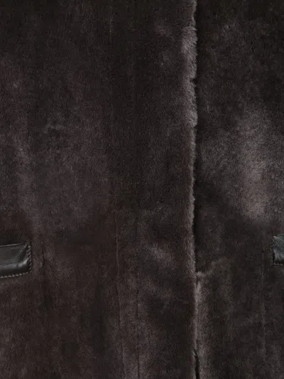 Giorgio Armani Coat In Gray