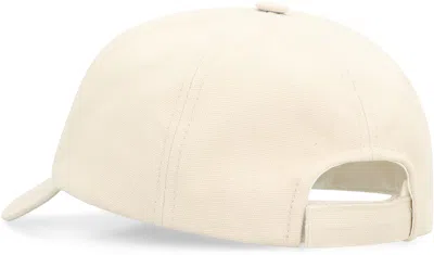 Isabel Marant Logo Baseball Cap In Neutral