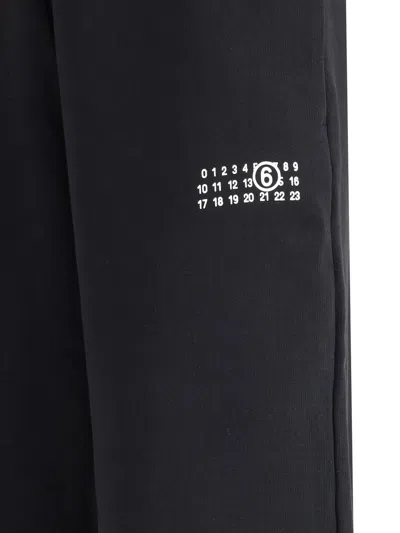 Mm6 Maison Margiela Pants In Black
