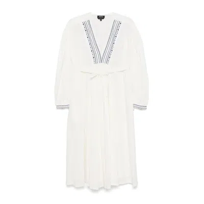 Apc A.p.c. Robe Anni In White
