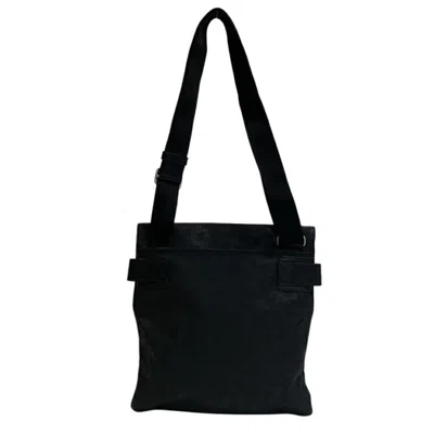 Pre-owned Dunhill Black Leather Shoulder Bag ()