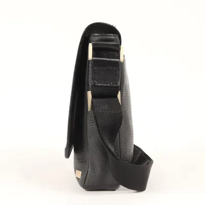 Pre-owned Dunhill Black Leather Shoulder Bag ()