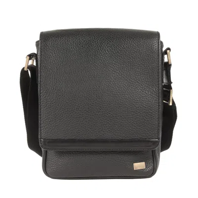 Pre-owned Dunhill Black Leather Shoulder Bag ()