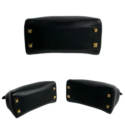 Pre-owned Fendi Black Leather Shoulder Bag ()