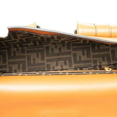 Pre-owned Fendi Brown Leather Handbag Shoulder Bag ()