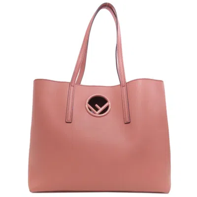 Pre-owned Fendi Pink Leather Tote Bag ()