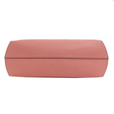 Pre-owned Fendi Pink Leather Tote Bag ()