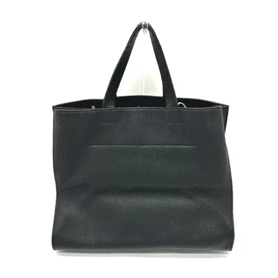 Pre-owned Fendi Selleria Black Leather Tote Bag ()