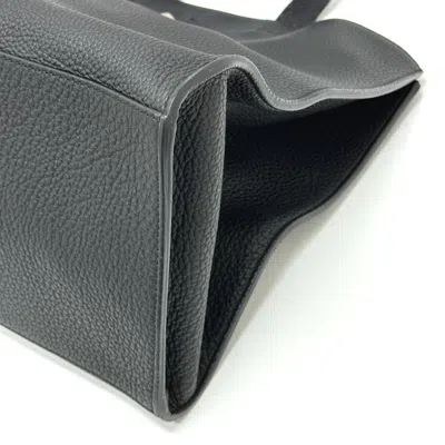 Pre-owned Fendi Selleria Black Leather Tote Bag ()