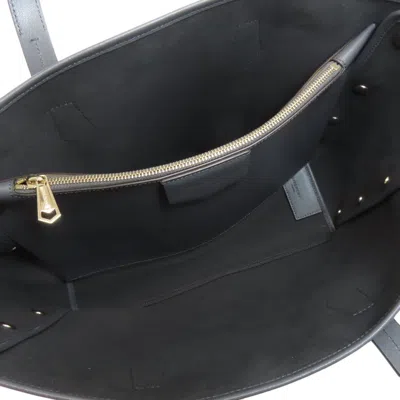 Pre-owned Givenchy Navy White Canvas Tote Bag () In Multi