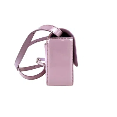Pre-owned Givenchy Pink Purple Patent Leather Shoulder Bag () In Multi