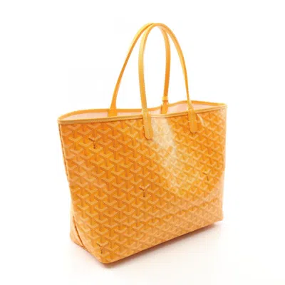 Pre-owned Goyard Multi-color Orange Coated Canvas Pouch Tote Bag ()