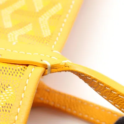 Pre-owned Goyard Multi-color Orange Coated Canvas Pouch Tote Bag ()