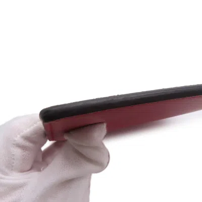 Pre-owned Gucci Beige Pink Pink Red Gg Supreme Suede Leather Clutch Bag ()