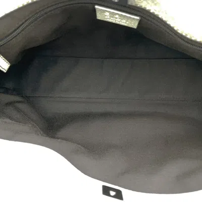 Pre-owned Gucci Black Canvas Handbag Tote Bag ()