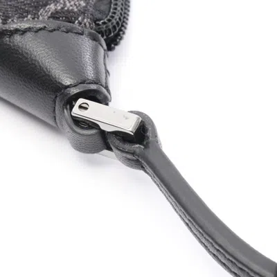 Pre-owned Gucci Black Denim Leather Shoulder Bag ()