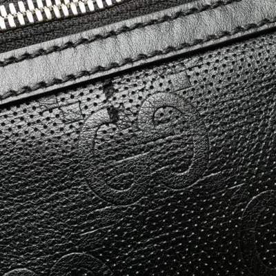 Pre-owned Gucci Black Leather Fanny Pack Sling Bag ()