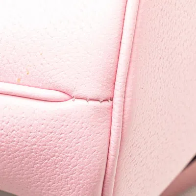 Pre-owned Gucci Black Multi-color Pink Pvc Leather Shoulder Bag ()