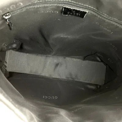 Pre-owned Gucci Black Nylon Canvas Shoulder Bag ()