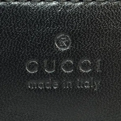 Pre-owned Gucci Gg Marmont Black Leather Backpack ()