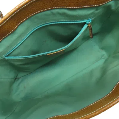 Pre-owned Gucci Green Canvas Tote Bag ()