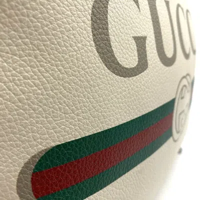 Pre-owned Gucci White Leather Clutch Bag ()