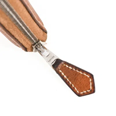 Pre-owned Hermes Azap Gold Pink Epsom Leather Silk Long Wallet (bi-fold) () In Multi