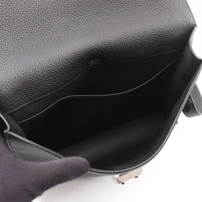 Pre-owned Hermes Black Leather Shoulder Bag ()