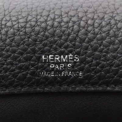 Pre-owned Hermes Black Leather Shoulder Bag ()