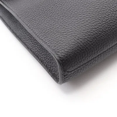 Pre-owned Hermes Black Leather Shoulder Bag ()