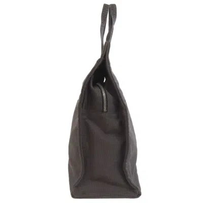 Pre-owned Hermes Gray Canvas Tote Bag ()