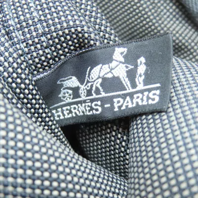 Pre-owned Hermes Her Line Gray Canvas Tote Bag ()