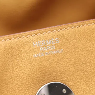Pre-owned Hermes Lindy Brown Swift Leather Shoulder Bag ()
