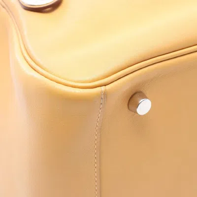 Pre-owned Hermes Lindy Brown Swift Leather Shoulder Bag ()